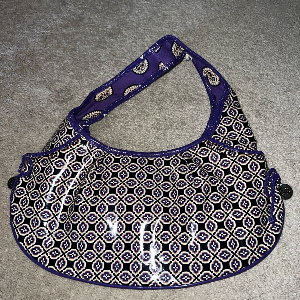 Vera Bradley Purple Geometric Shoulder Bag